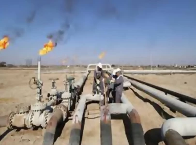 sanghar well starts production sanghar well starts production