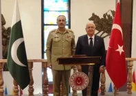 cdf munir arrives in turkiye on two day official visit