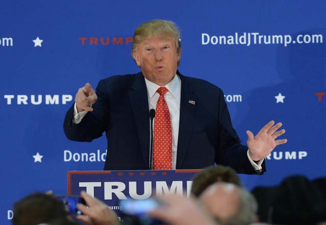 nashua nh   december 28 republican presidential candidate donald trump speaks at a rally at pennichuck middle school december 28 2015 in nashua new hampshire trump has seen his lead in the polls slip in iowa but still remains in the lead in new hampshire for the republican nomination photo reuters