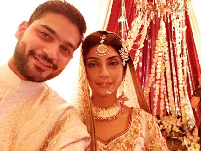 both abbas and mehwish donned his signature cuts on the big day photo publicity both abbas and mehwish donned his signature cuts on the big day photo publicity
