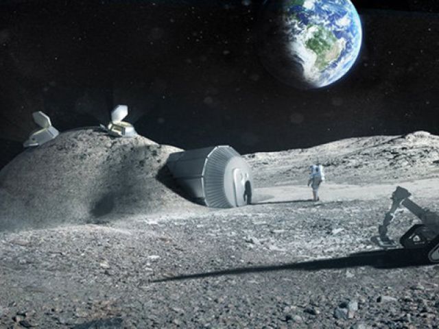 Photo of Supercomputer simulation suggests moon formed in hours