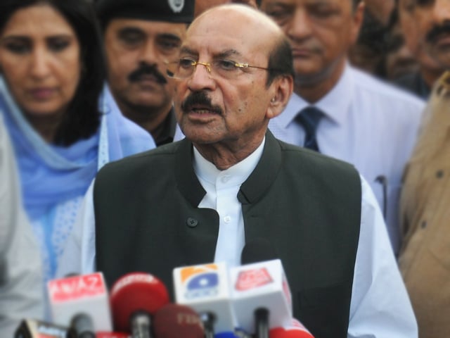 sindh chief minister qaim ali shah photo express