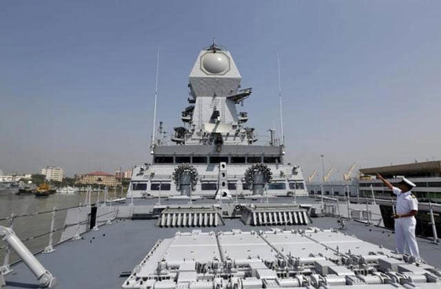 file photo of an indian navy warship photo reuters file photo of an indian navy warship photo reuters