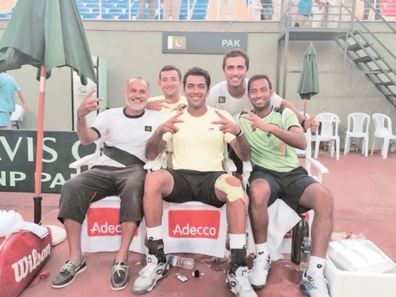 aisam and aqeel have been representing pakistan in the davis cup since 1998 and to date have played 37 and 45 ties respectively photo file