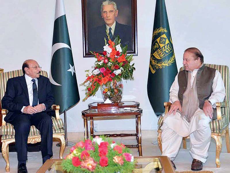 pm nawaz meets sindh cm shah at the pm house photo app