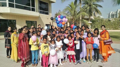 celebrations avari towers holds event for young girls