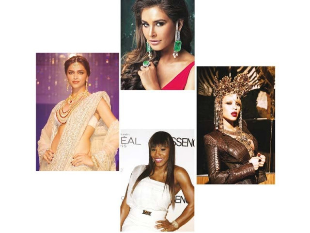 beyonc deepika padukone lisa ray and serena williams among those who have sported farah s designs photos publicity