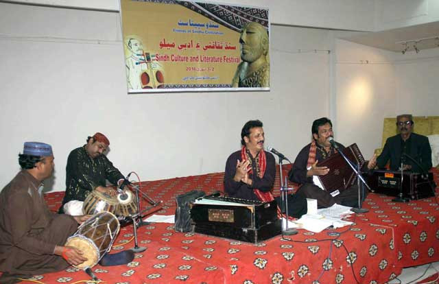 singers performing at the sindh culture and literature festival photo mohammad saqib express singers performing at the sindh culture and literature festival photo mohammad saqib express