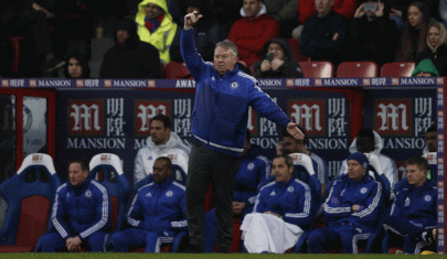 hiddink off the mark as chelsea crush palace