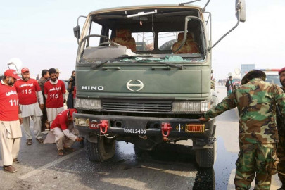 under fire four security police personnel injured in two bomb attacks