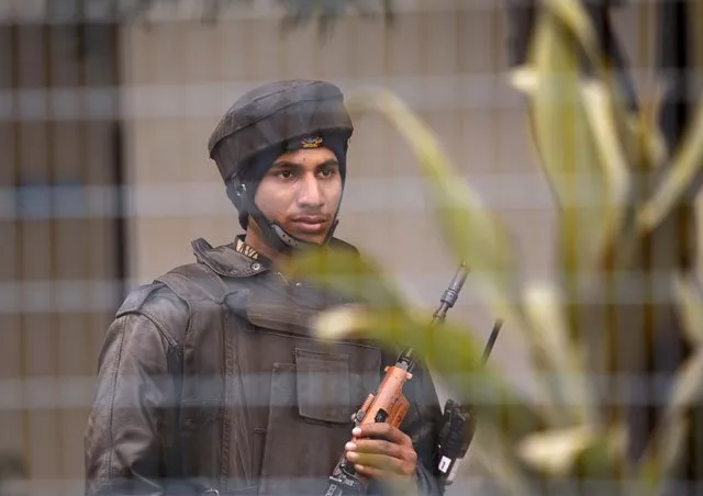 an indian security personnel stands guard inside the indian air force iaf base at pathankot in punjab india january 4 2016 photo reuters an indian security personnel stands guard inside the indian air force iaf base at pathankot in punjab india january 4 2016 photo reuters