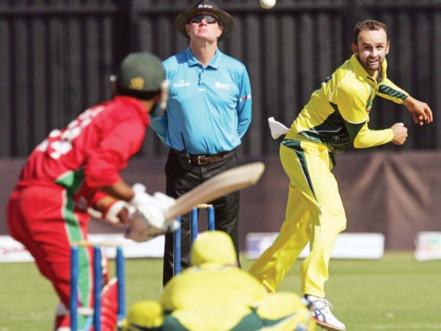 selector trevor hohns said lyon australia s leading all time test off spin wicket taker was still in the panel s thoughts for future odis photo afp selector trevor hohns said lyon australia s leading all time test off spin wicket taker was still in the panel s thoughts for future odis photo afp
