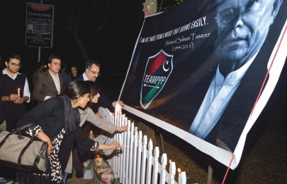 death anniversary activists pay tribute to salman taseer death anniversary activists pay tribute to salman taseer