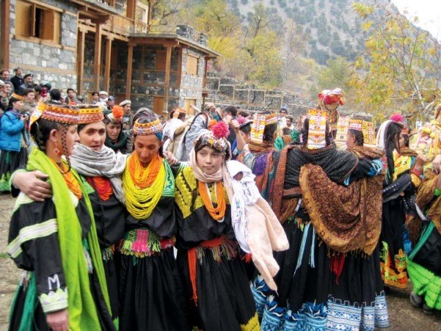 women seen dancing on a funeral ceremony photo muhkamuddin express tribune