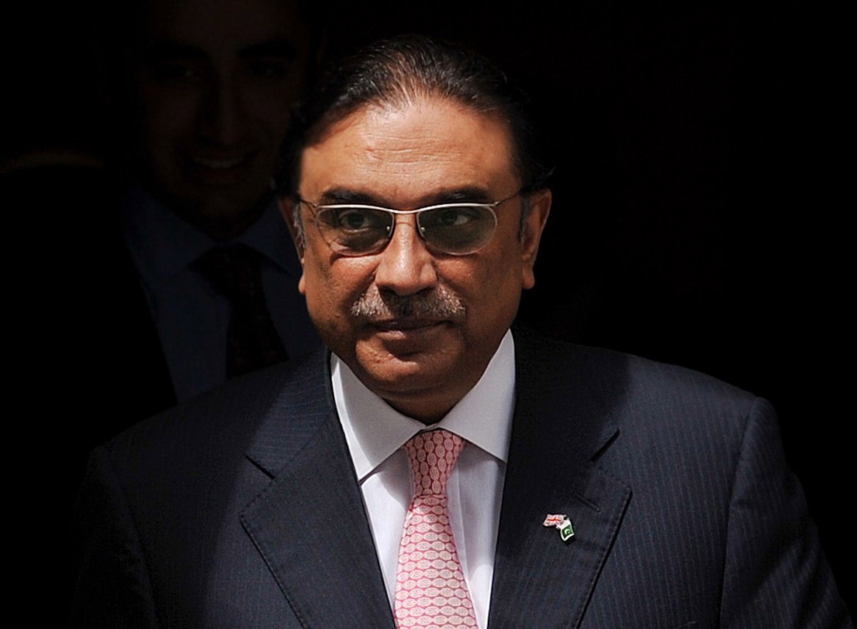 pakistan peoples party ppp co chairperson asif ali zardari photo afp