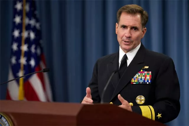 pentagon press secretary rear adm john kirby photo defense department pentagon press secretary rear adm john kirby photo defense department