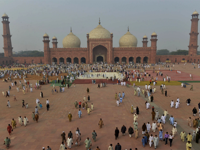 badshahi mosque lahore photo afp