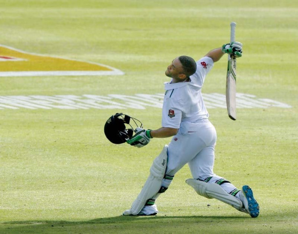 bavuma exults after completing his first ever test hundred photo reuters bavuma exults after completing his first ever test hundred photo reuters