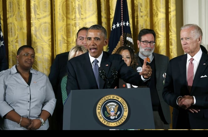 us president barack obama announces steps the administration is taking to reduce gun violence while delivering a statement in the east room of the white house in washington on january 5 2016 photo reuters