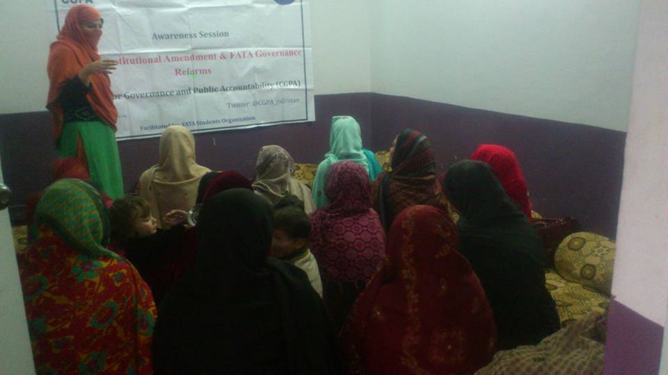 tribeswomen in mohmand briefed on oppressive nature of fcr