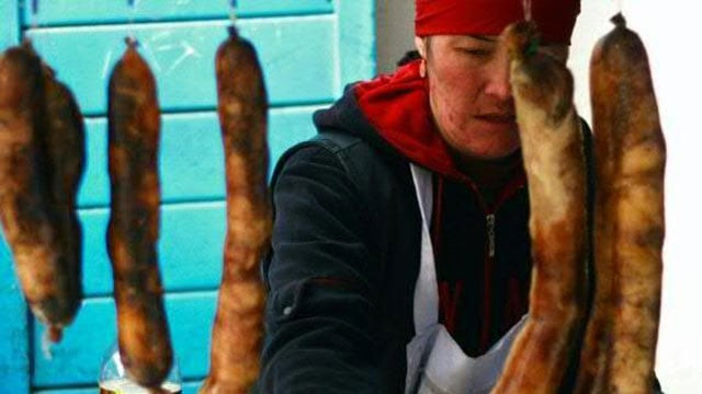 the dish in question chuchuk is a sausage made from horse meat and intestines photo yahoo the dish in question chuchuk is a sausage made from horse meat and intestines photo yahoo