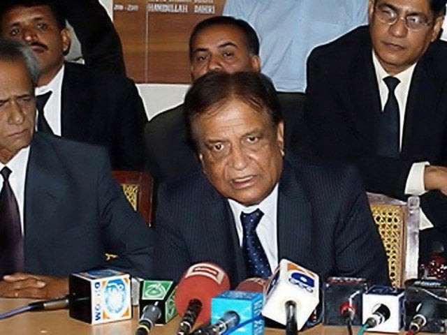 sindh advocate general abdul fatah malik addressing a press conference in hyderabad photo ppi file sindh advocate general abdul fatah malik addressing a press conference in hyderabad photo ppi file