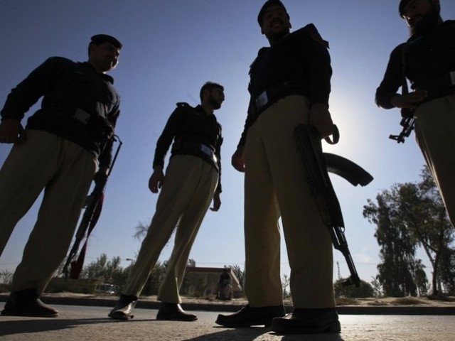 a file photo of karachi police photo reuters