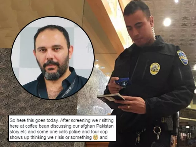 039 someone calls the police and four cops show up thinking we are isis or something 039 the filmmaker wrote on facebook photo facebook jamimoor