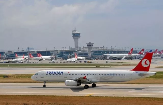 turkish airlines plane about to take off at the ataturk airport in istanbul may 15 2013 photo afp turkish airlines plane about to take off at the ataturk airport in istanbul may 15 2013 photo afp