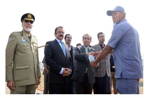 tevta chairperson irfan qaiser sheikh is giving shield to the pass out of three months ltv driving course at nhmp photo inp tevta chairperson irfan qaiser sheikh is giving shield to the pass out of three months ltv driving course at nhmp photo inp