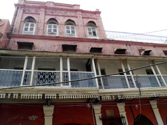 iqbal manzil birthplace of national poet muhammad allama iqbal situated in the heart of sialkot city photo file