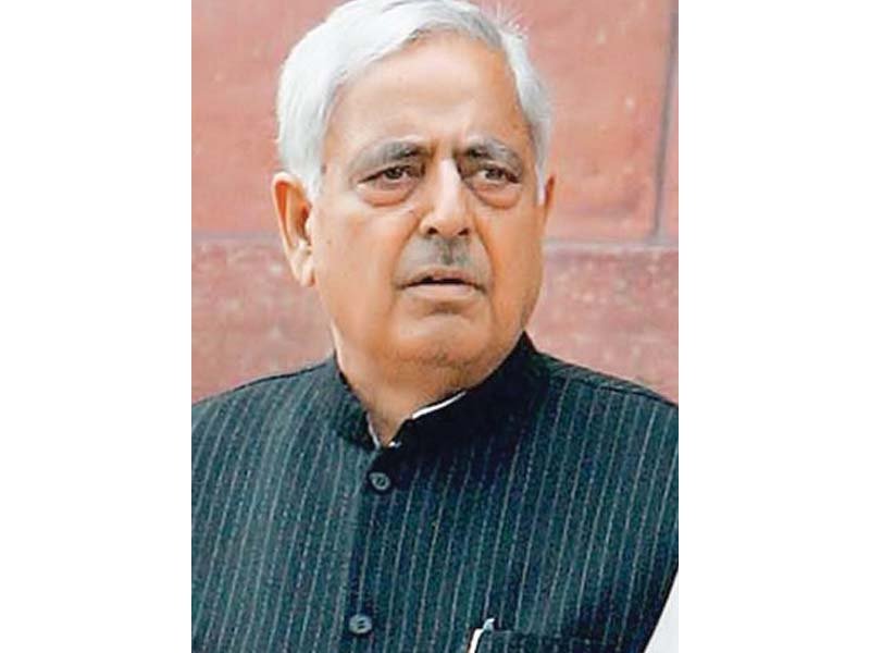 mufti sayeed photo file