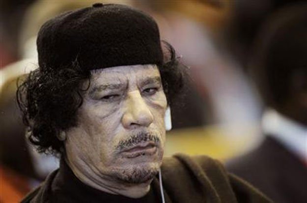 gaddafi photo reuters