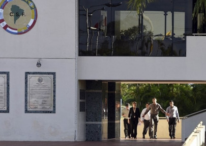 paraguay police search s american football hq paraguay police search s american football hq