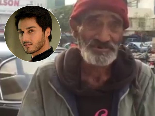 ahsan khan s video of homeless man goes viral pakistanis shower support
