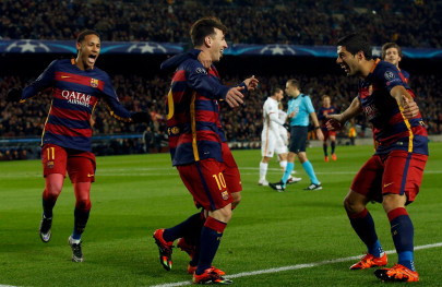 barcelona dominates uefa s 2015 team of the year