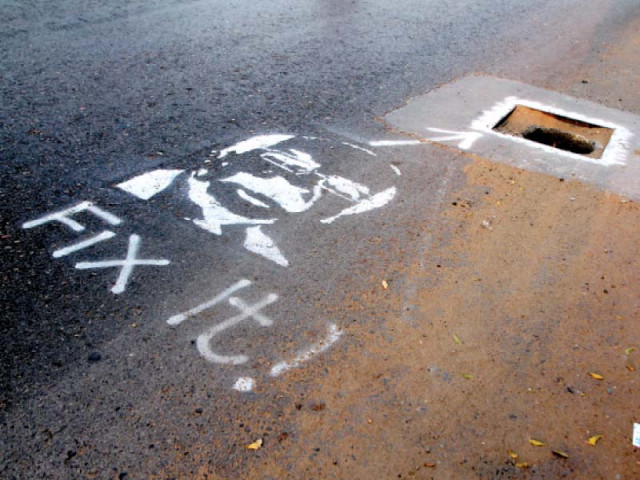 the fixit app offers residents of karachi the chance to upload photos of their neighbourhoods where they see the government missing in action photo file the fixit app offers residents of karachi the chance to upload photos of their neighbourhoods where they see the government missing in action photo file