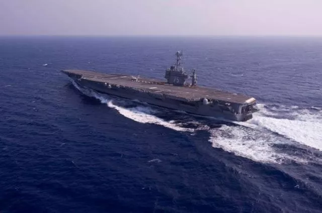 the aircraft carrier uss harry s truman performs a full power run during sea trials in the atlantic ocean in this july 8 2012 handout photo courtesy of the us navy photo reuters the aircraft carrier uss harry s truman performs a full power run during sea trials in the atlantic ocean in this july 8 2012 handout photo courtesy of the us navy photo reuters