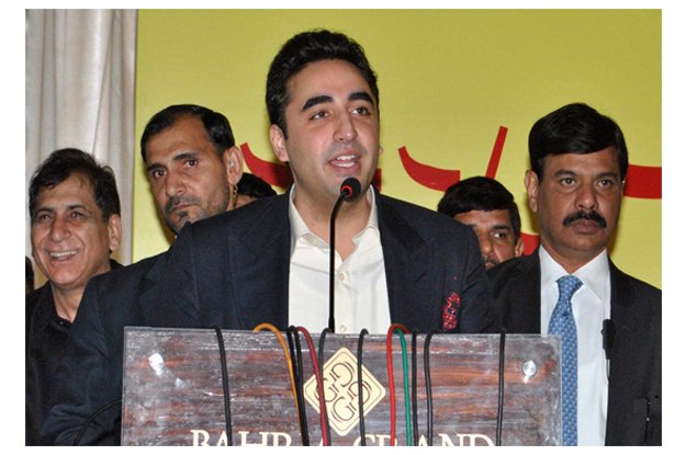 pakistan peoples party ppp chairman bilawal bhutto zardari speaking at a mass wedding ceremony of 50 couples organised by the ameer begum welfare trust in bahria town lahore photo express