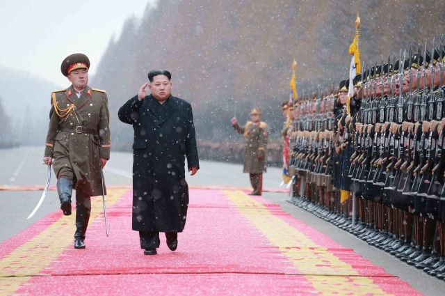 this undated picture released from north korea 039 s official korean central news agency kcna on january 10 2016 shows north korean leader kim jong un 2nd l inspecting the ministry of the people 039 s armed forces in pyongyang photo afp this undated picture released from north korea 039 s official korean central news agency kcna on january 10 2016 shows north korean leader kim jong un 2nd l inspecting the ministry of the people 039 s armed forces in pyongyang photo afp