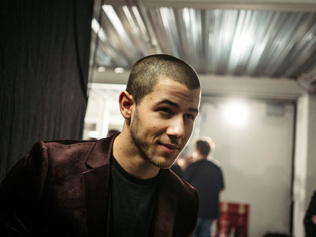 nick jonas backstage after the topman design show at london collections men photo tom jamieson for the new york times