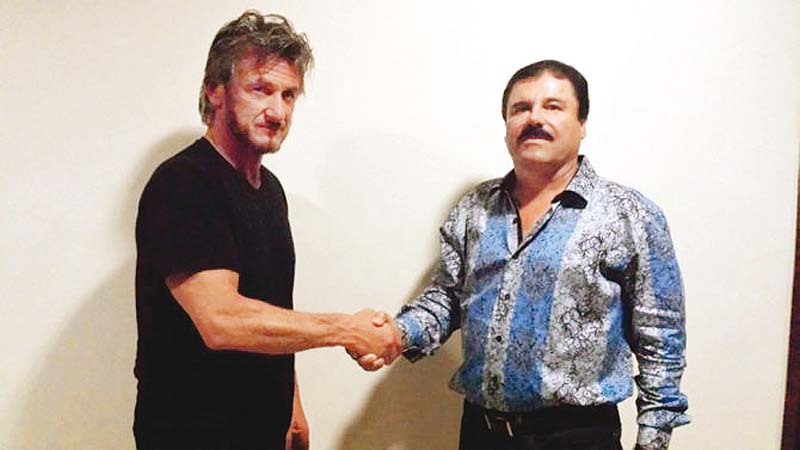 penn was in contact with the drug lord for months for the interview photo publicity