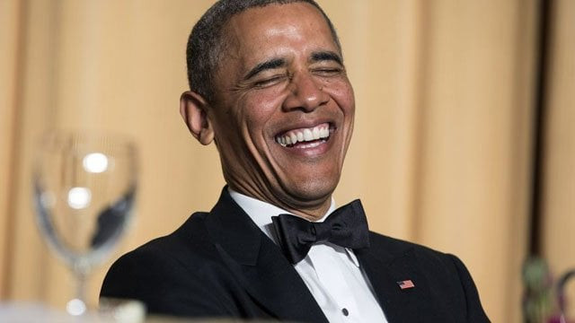 president barack obama laughs at a joke during the white house correspondents association dinner in washington may 3 2014 photo reuters president barack obama laughs at a joke during the white house correspondents association dinner in washington may 3 2014 photo reuters