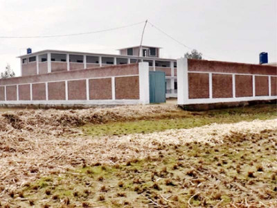 empty desks bakhshali girls secondary school too far to walk it