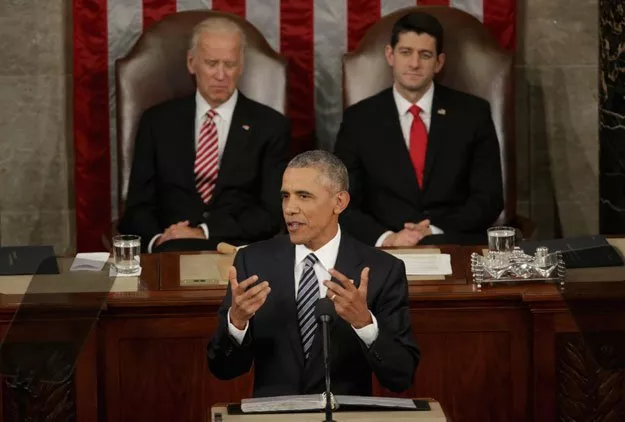 us president barack obama delivers the state of the union speech before members of congress in the house chamber of the us capitol january 12 2016 in washington dc photo afp us president barack obama delivers the state of the union speech before members of congress in the house chamber of the us capitol january 12 2016 in washington dc photo afp