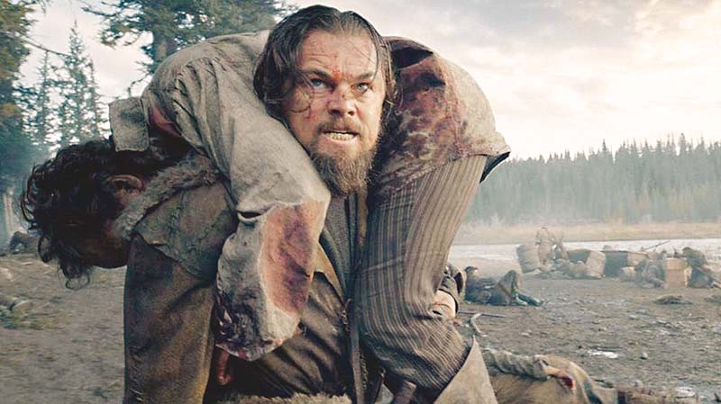 leonardo dicaprio won the best drama actor award for the film at golden globes photo publicity