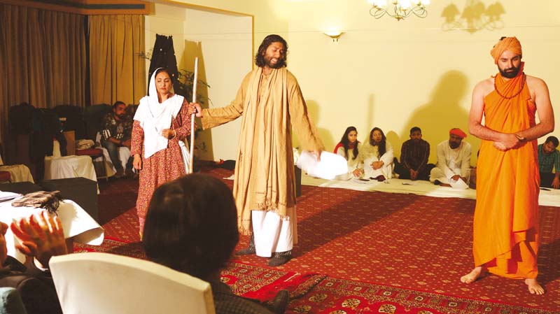 the play will be performed at alhamra arts council lahore in the last week of january photo file