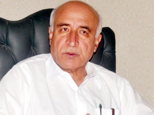 illiteracy poverty can be defeated through education says dr abdul malik baloch photo express