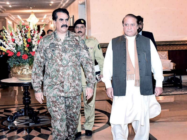 pm nawaz sharif and coas raheel sharif come to attend the high level meeting on security situation photo online pm nawaz sharif and coas raheel sharif come to attend the high level meeting on security situation photo online