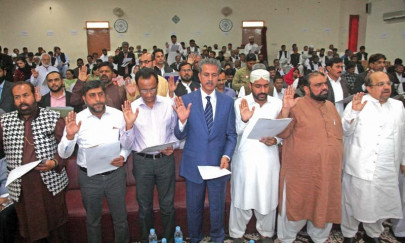 with promise of good governance elected lg representatives take oath with promise of good governance elected lg representatives take oath